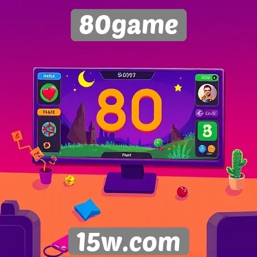 Explorando a interface do usuário do 80game